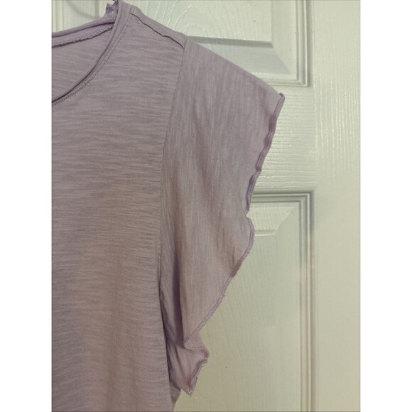 Altar'd State Women's Light Purple Short Sleeve Cropped Top Size S - Picture 4 of 9